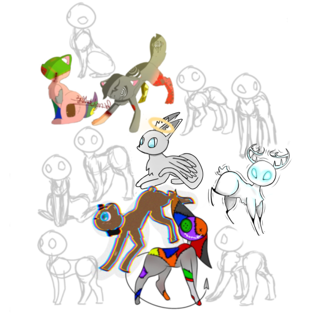 Creature Collab~ - ibisPaint