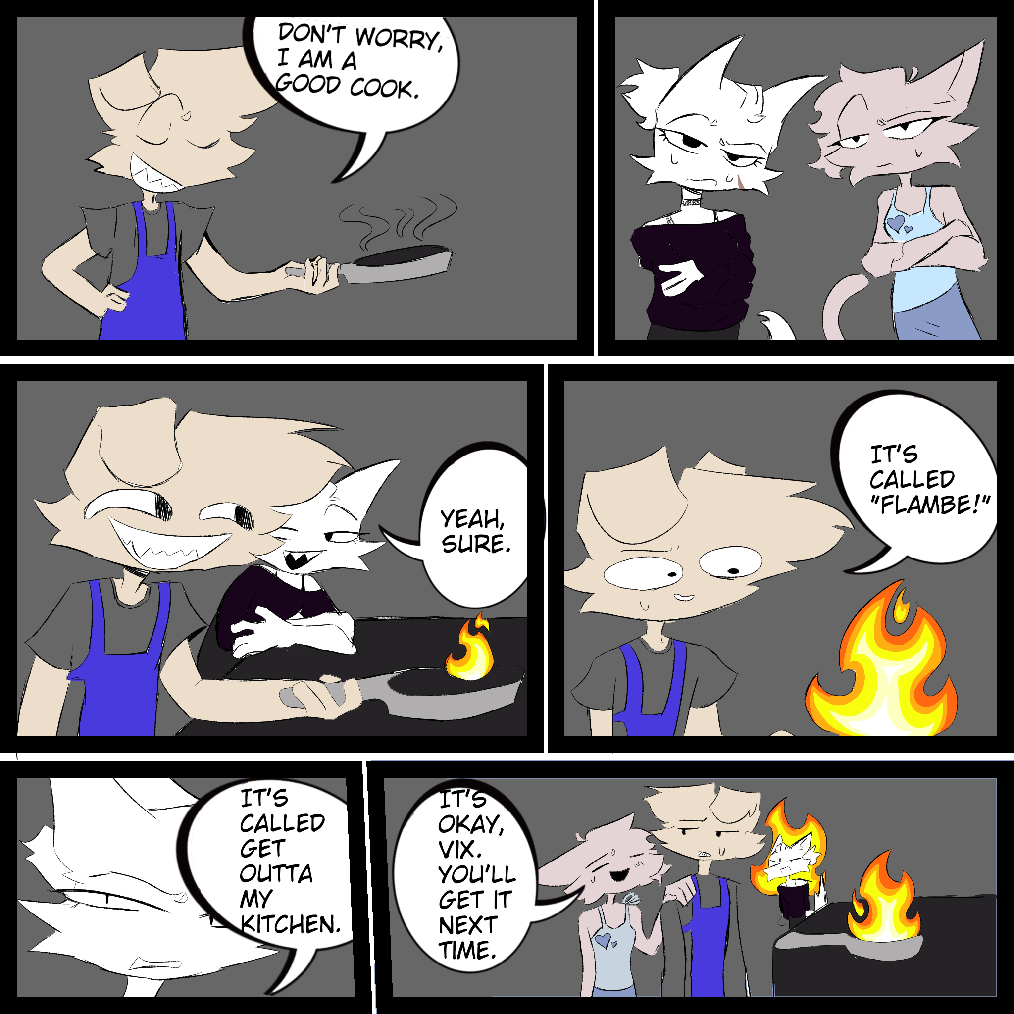 COOKING DISASTER - ibisPaint