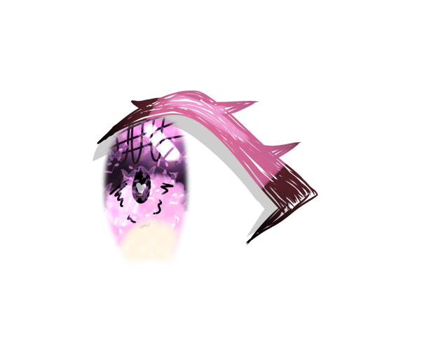 おめめ　〈ピンク〉