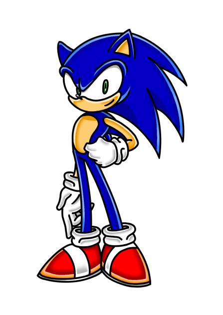 ソニック　立ち絵っぽいやつ