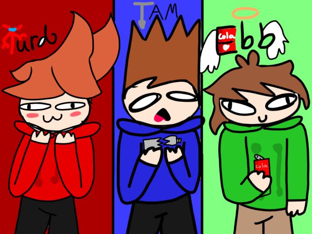 Tord, Tom, and Edd