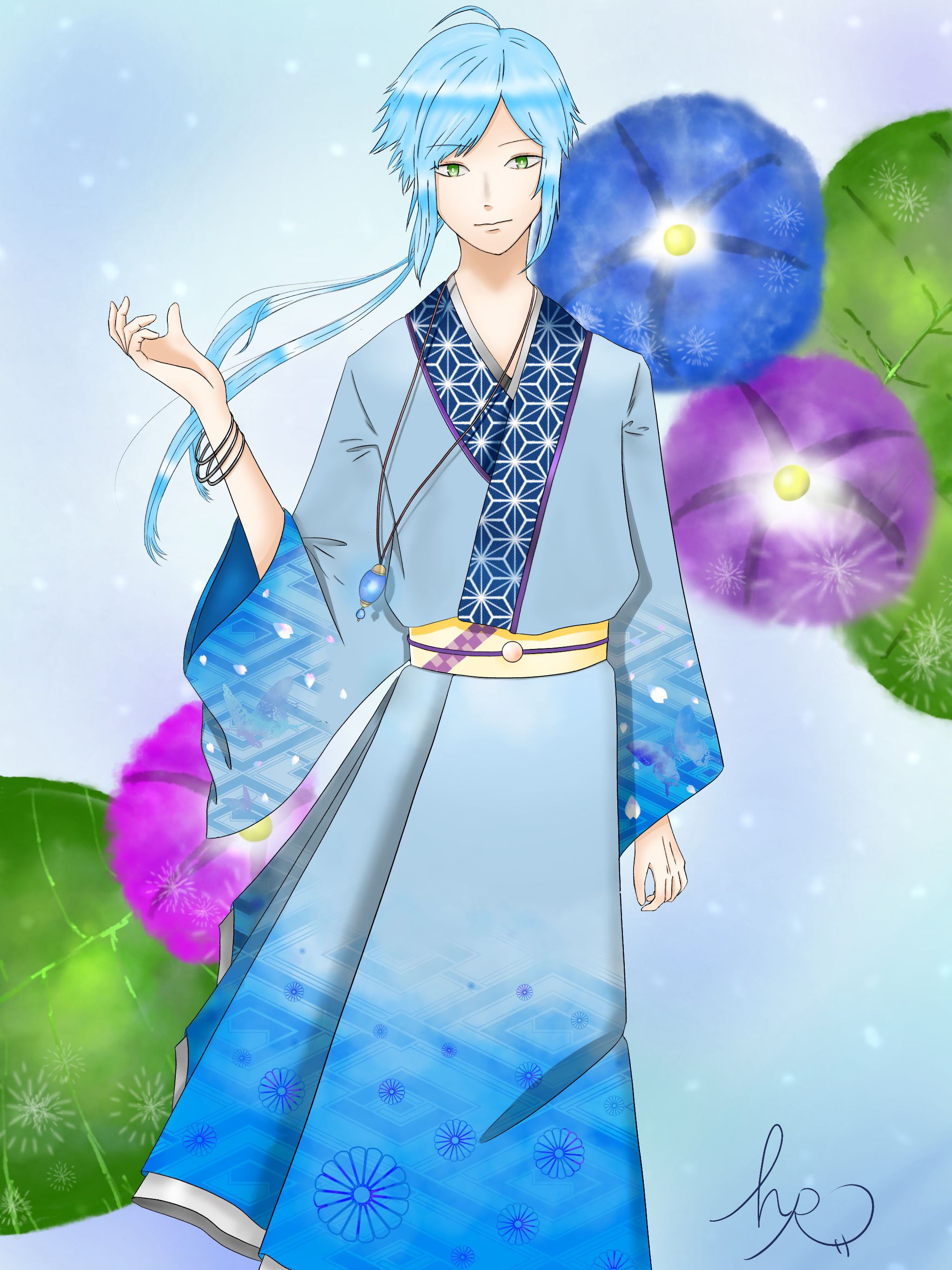 76. 【アカセカ】藤原定家 - ibisPaint