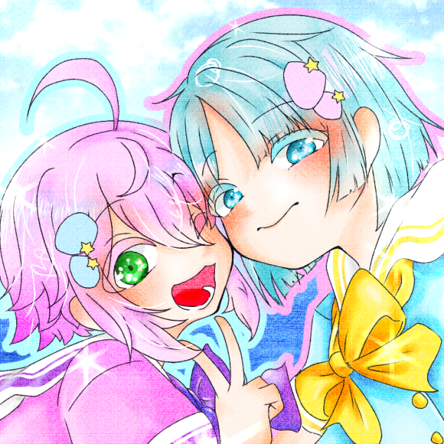 桃李君＆紫之創君