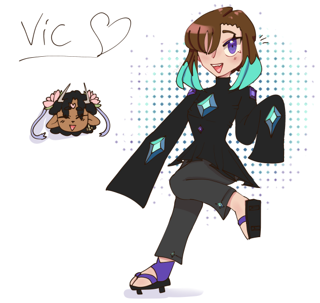 Fanart of Vic (Uppermoon 2)!
