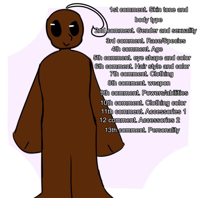 Let’s make an oc!