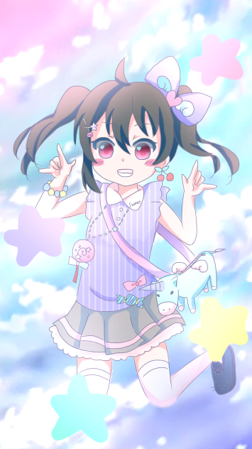 パステルにこにー