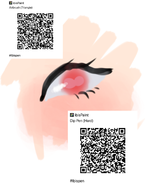 A brush I used to draw shiver’s eye