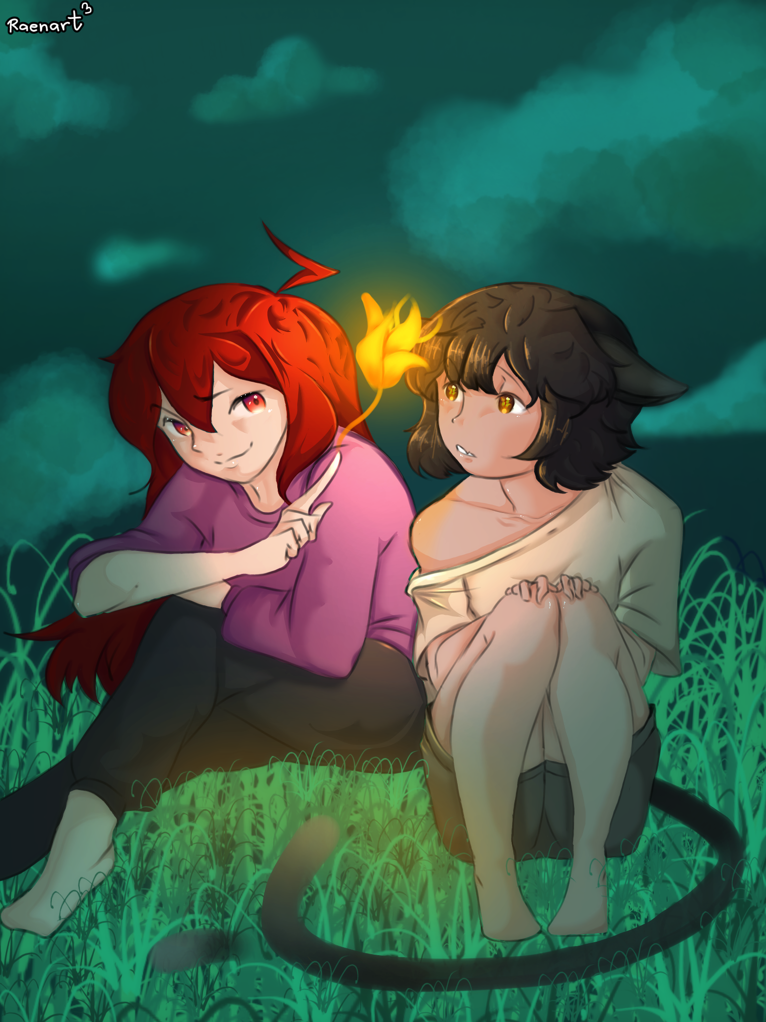 redrawing my first digiart - ibisPaint