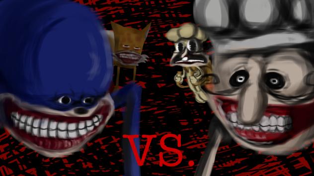Shin Sonic Vs Shin Peppino