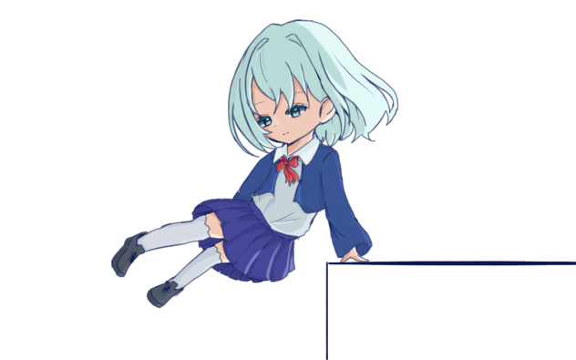 chitoさんが作ったラフを使って絵を描いてみた