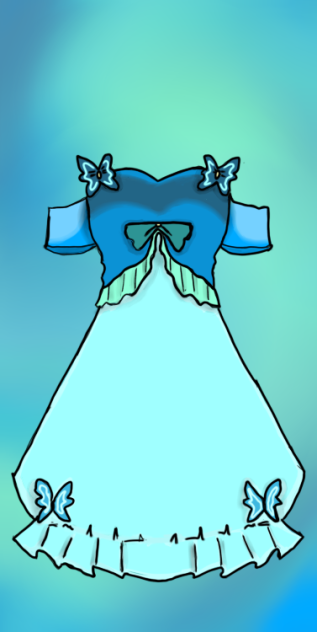 Little mermaid dress