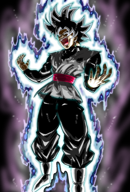 ゴクウブラック 身勝手の極意…的な？ - ibisPaint