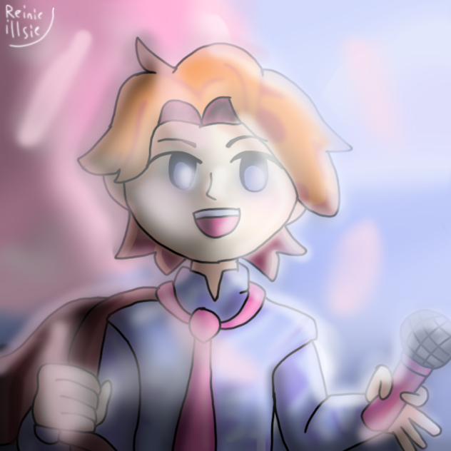 Funny Blonde Man Fanart