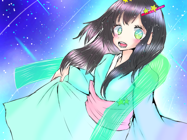 織姫に願って。