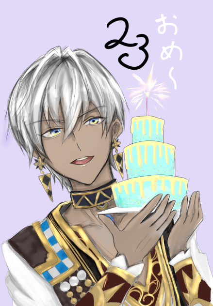 イブラヒムおたおめの絵