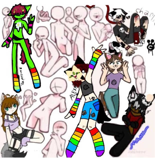 Alterhooman and furry collab