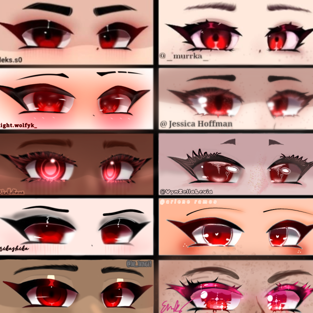 Gacha red eyes Collab