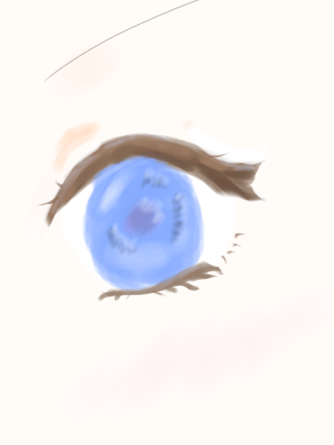 目（油絵風？？）