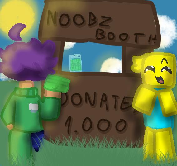 Noob has robux!!