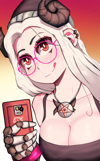 a demon Influencer uhh