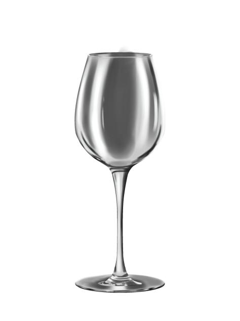 Wine glass empty