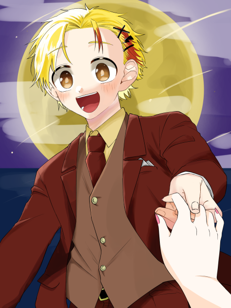 満月の夜に