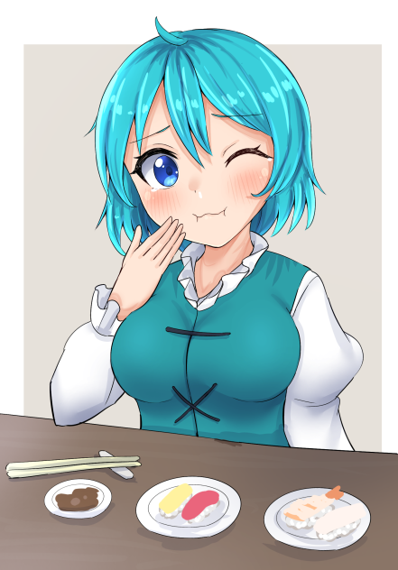 わさび多かった小傘ちゃん