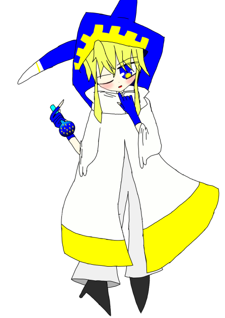 下絵色塗り完成(暇だったから描いただけ)