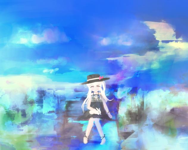 white rabbit