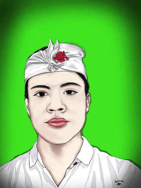 #ibispaintx Gambar nak Bali