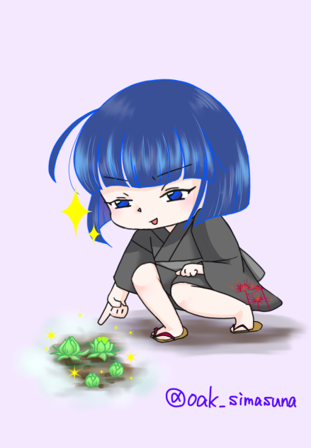 小さいよどみさん「春見つけた！」