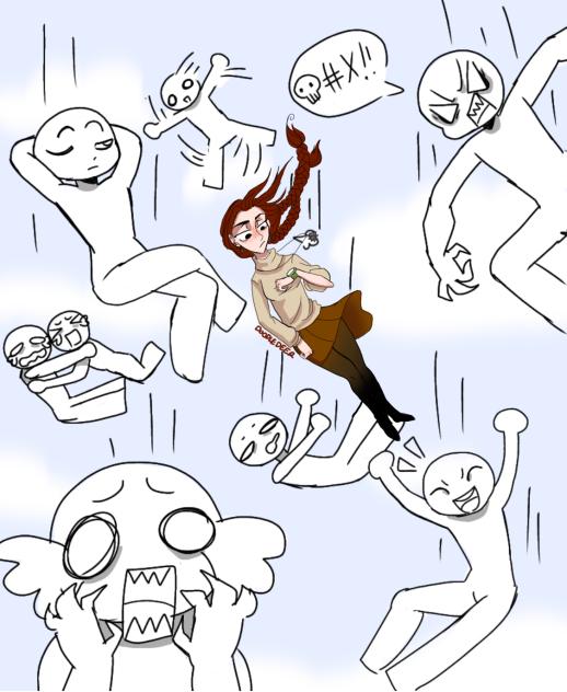 Falling collab! (By @Tiffany Cox$