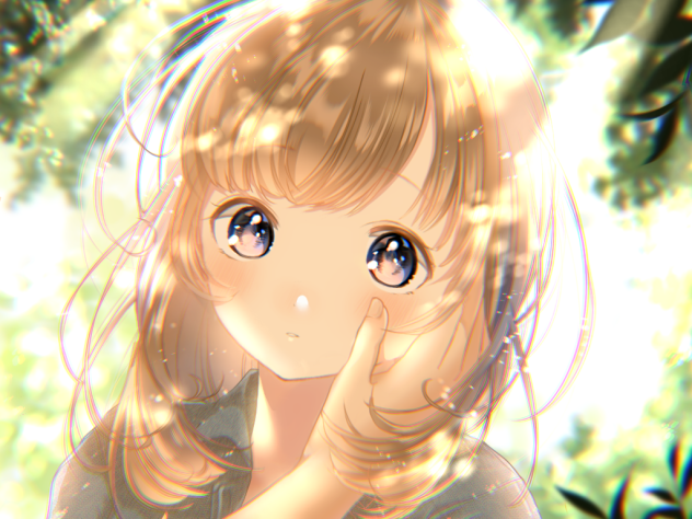 木漏れ日の君