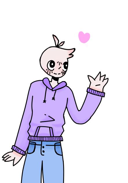 A cartoon character