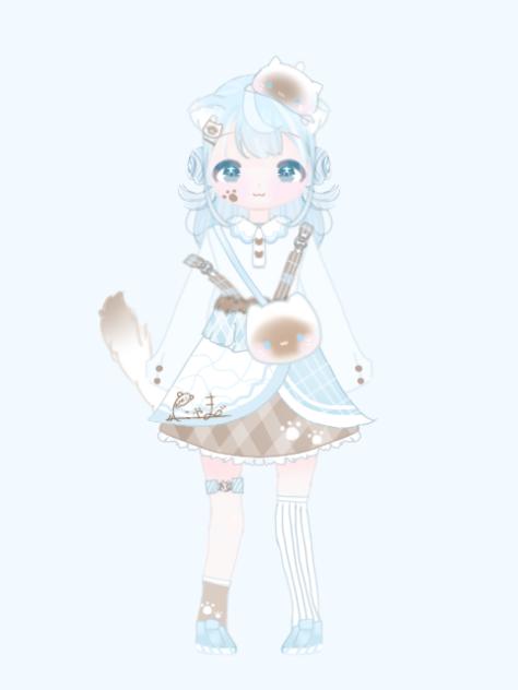 にゃびっと　です！(*ˊᵕˋ*) にゃにゃのにゃま新衣装…！？動くぜっ！！ - ibisPaint