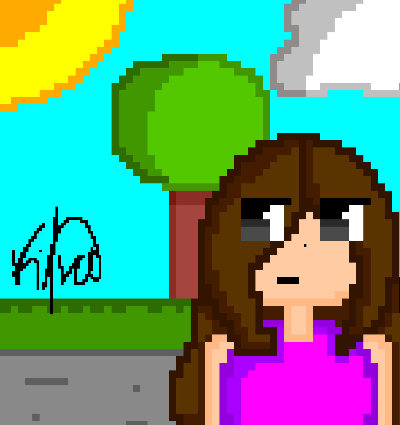 Pixel art - ibisPaint