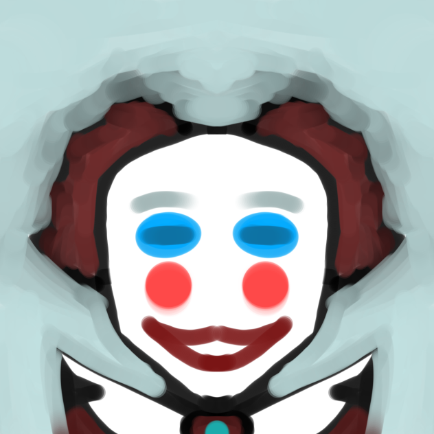 he's a clown and he's proud