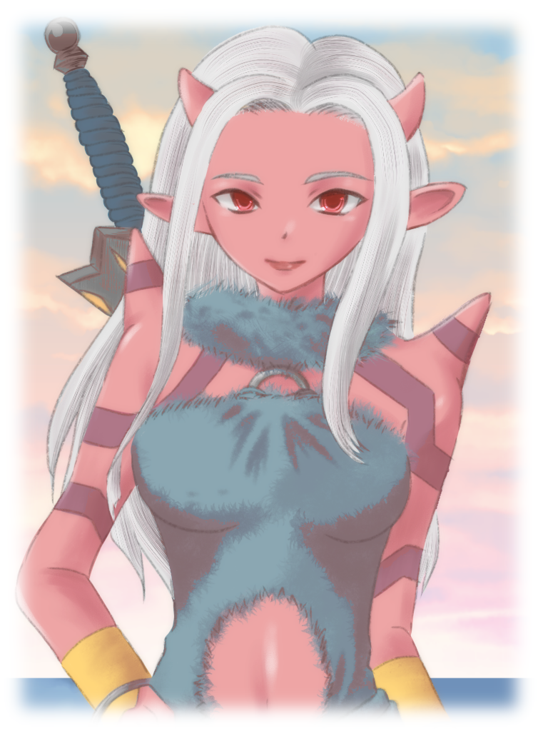 ドラクエ10 オーガ姐さん - ibisPaint