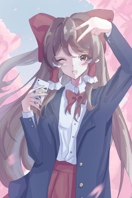 ブレザー霊夢ちゃん