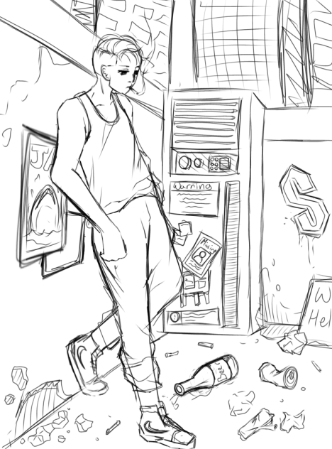 Drawing pt 1 - ibisPaint