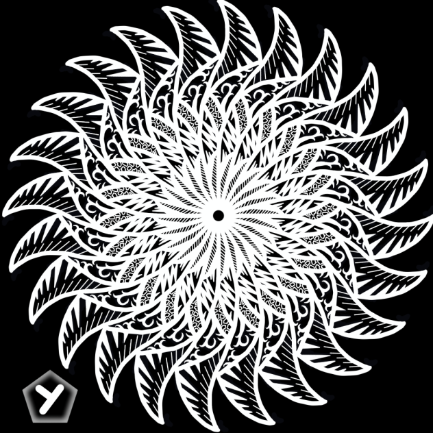 幾何学模様412