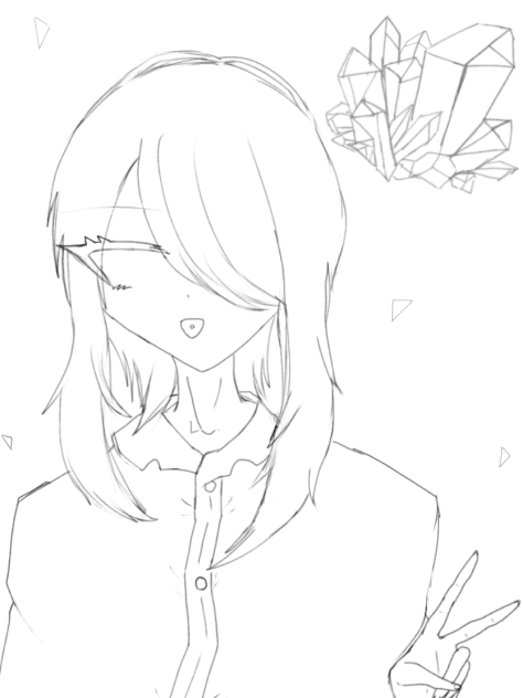 ✌️線画