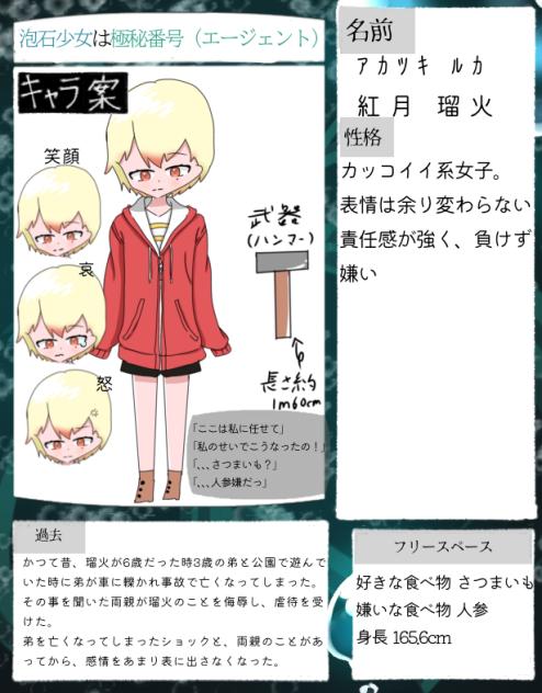 キャラの募