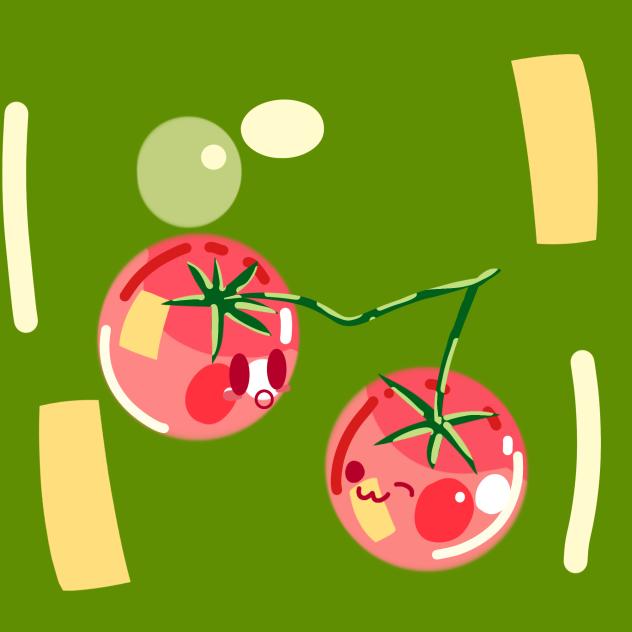 shining tomato's