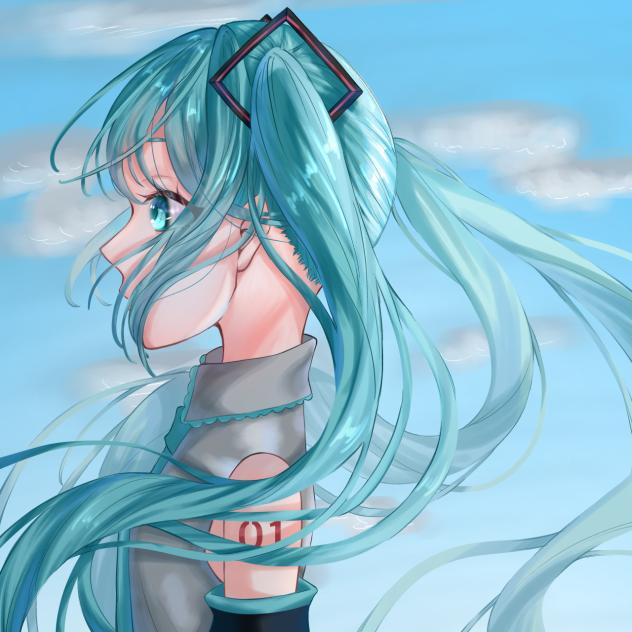 横顔