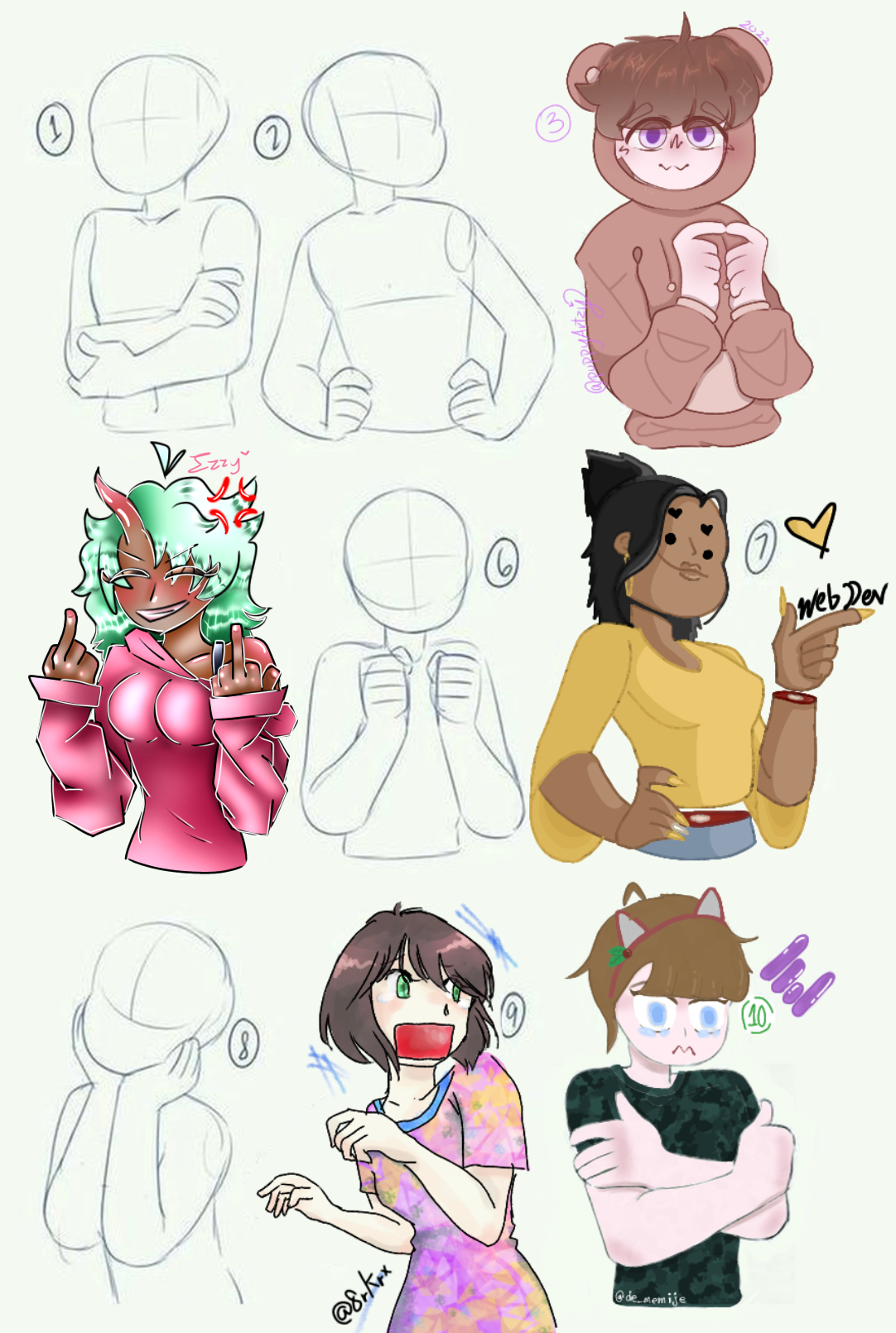Pose Collab - ibisPaint