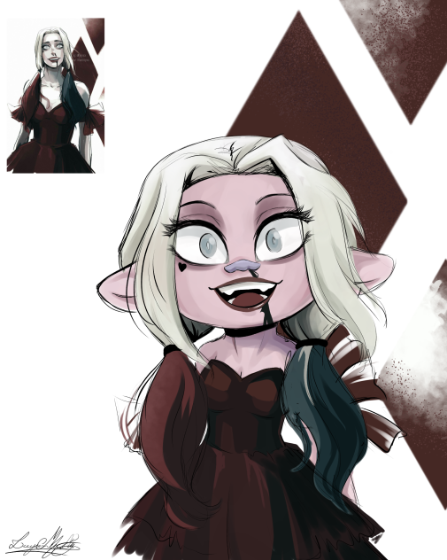 arlequina fanart