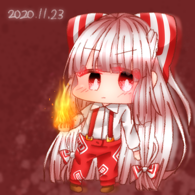 月まで届け 不死の煙 Ibispaint