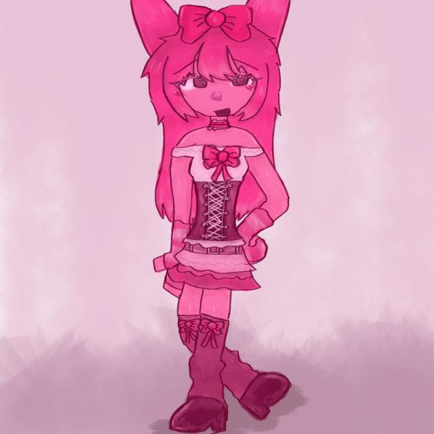 pinki but with a body and limbs