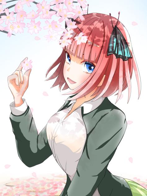 ちょっと春っぽい中野ニ乃(五等分の花嫁)